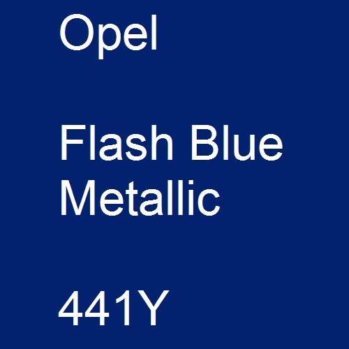 Opel, Flash Blue Metallic, 441Y.